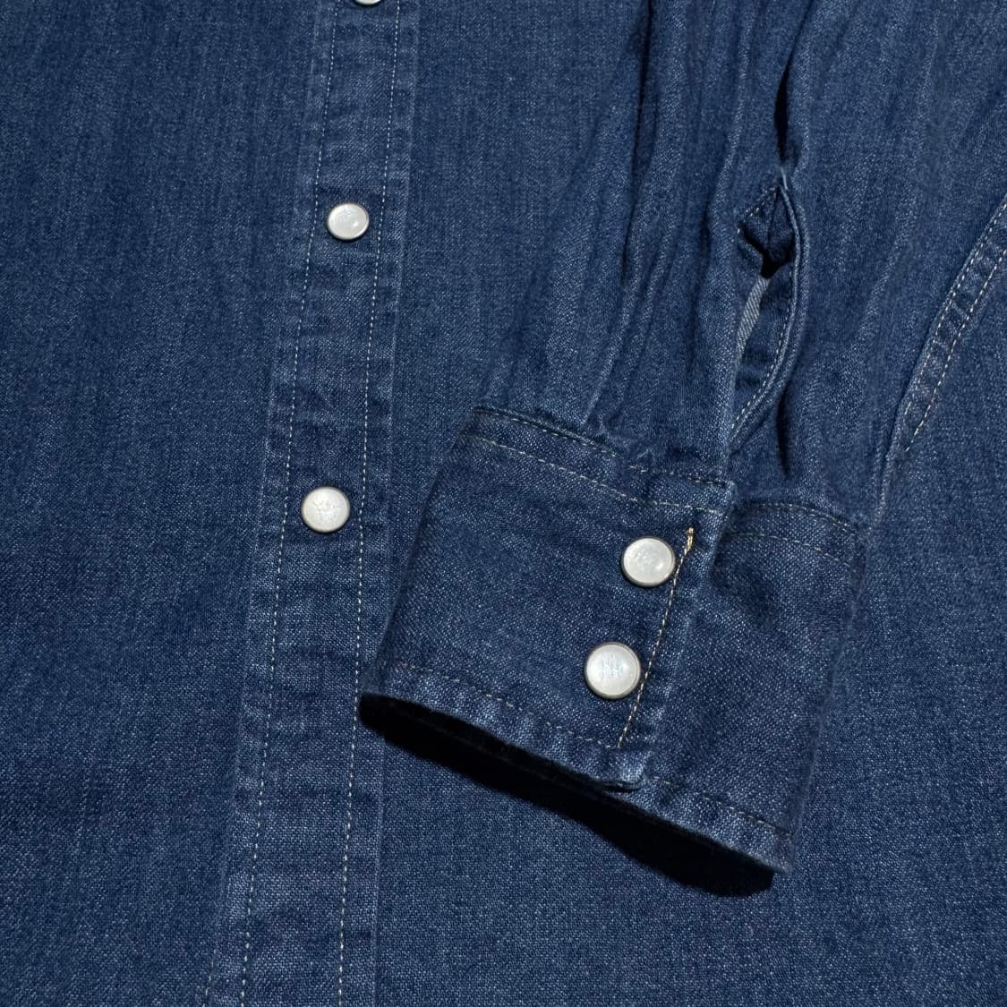 리바이스 웨스턴 인디고 데님 셔츠  상품이미지4