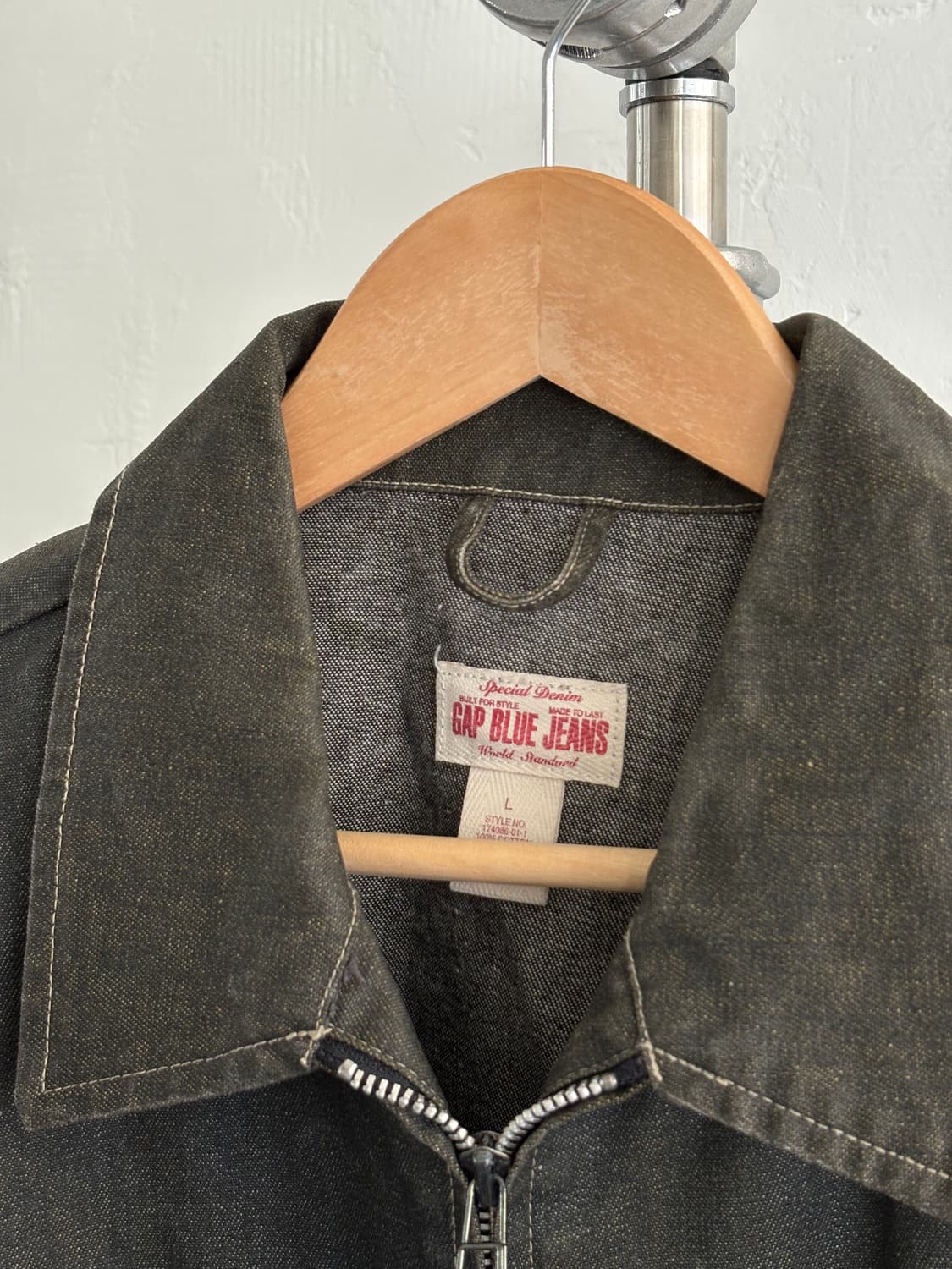 GAP 갭 올드 GAP 90’s 블루 진스 하드 쉘 자켓 상품이미지3