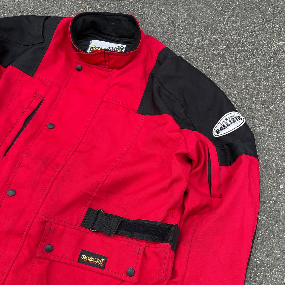 90s JOE ROCKET 레이싱 자켓 올드스쿨 라이더 점퍼 L 상품이미지2