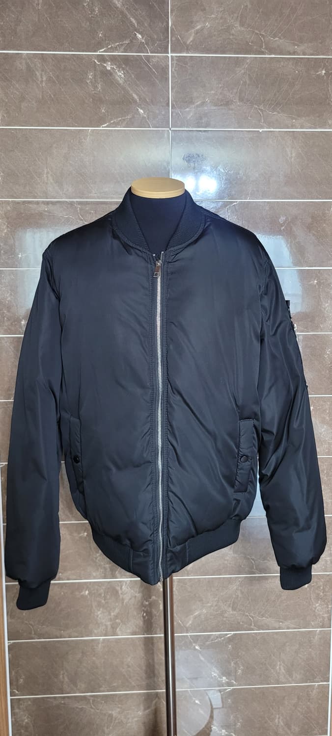 AIRBORNE 블랙 봄버 자켓 남성 105 상품이미지1