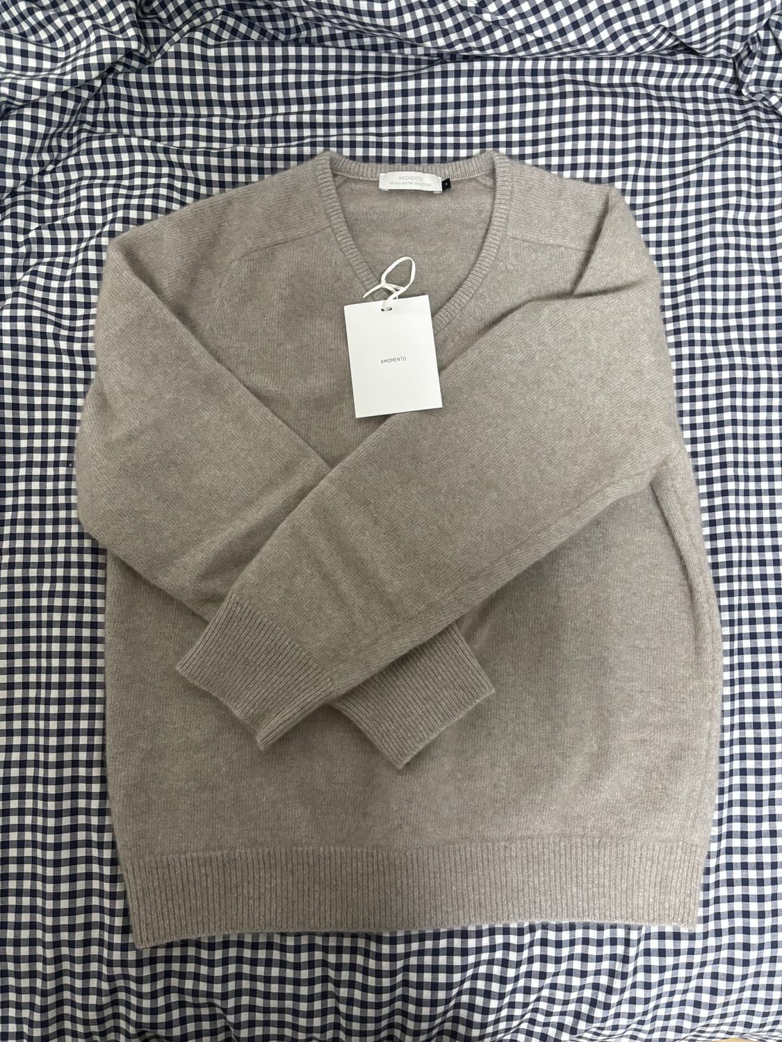 아모멘토 라쿤 니트 s 상품이미지1