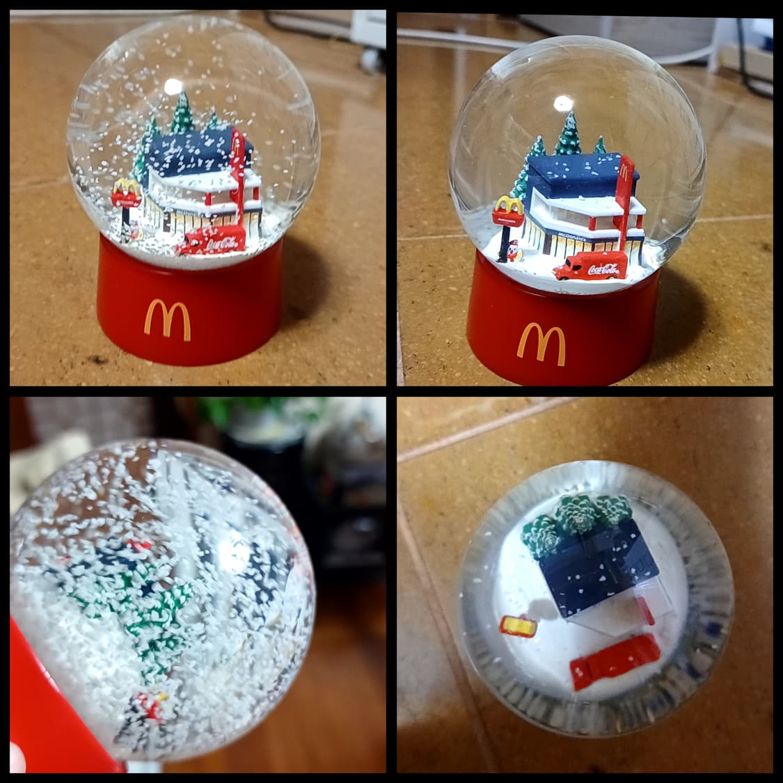 2023 한정판 굿즈 맥도날드 스노우볼 룰렛 돌리기 이벤트,크리스마스 상품이미지1