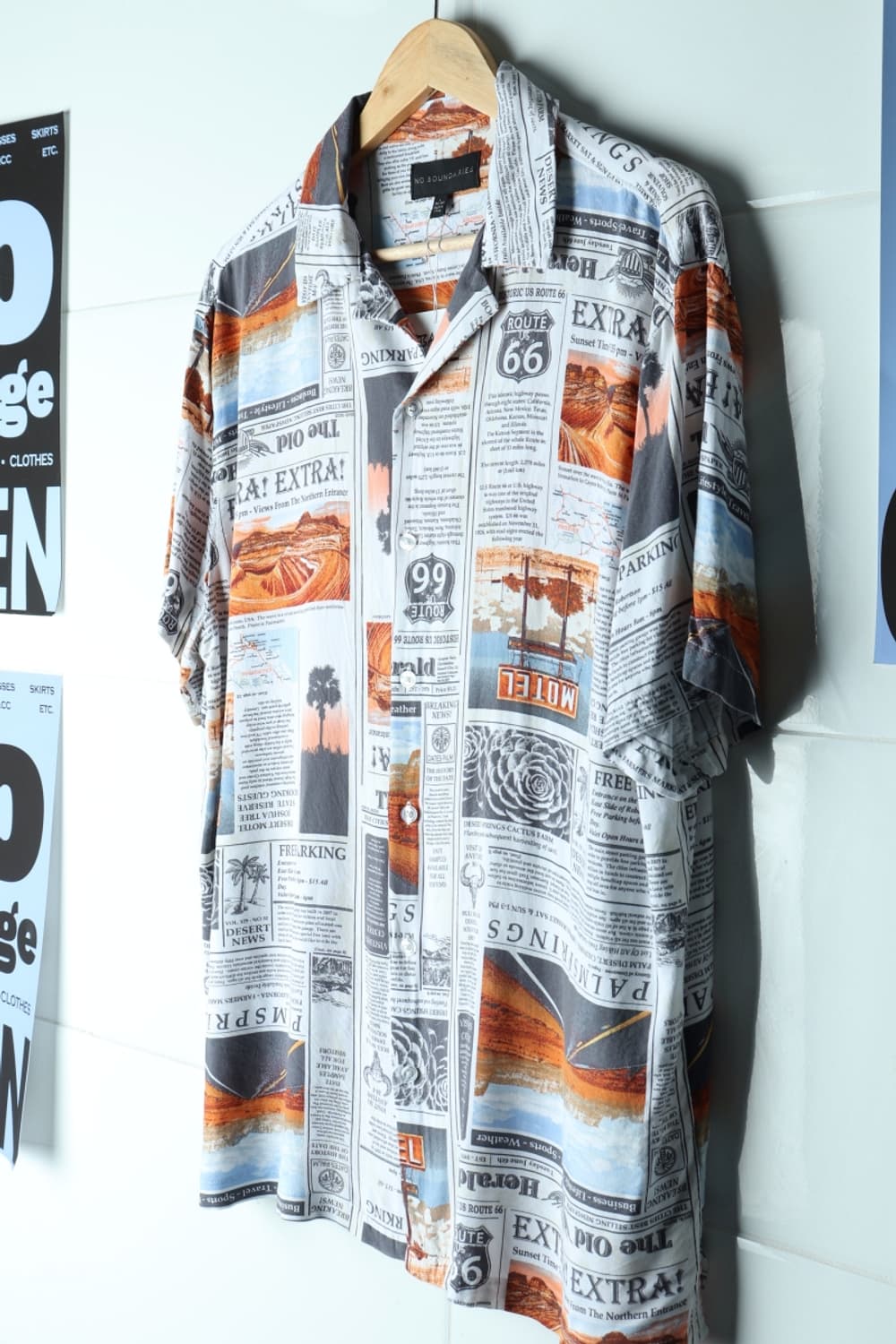 (L-XL) 노바운더리스 반팔셔츠 남방 USA 하와이안-H33114 상품이미지1