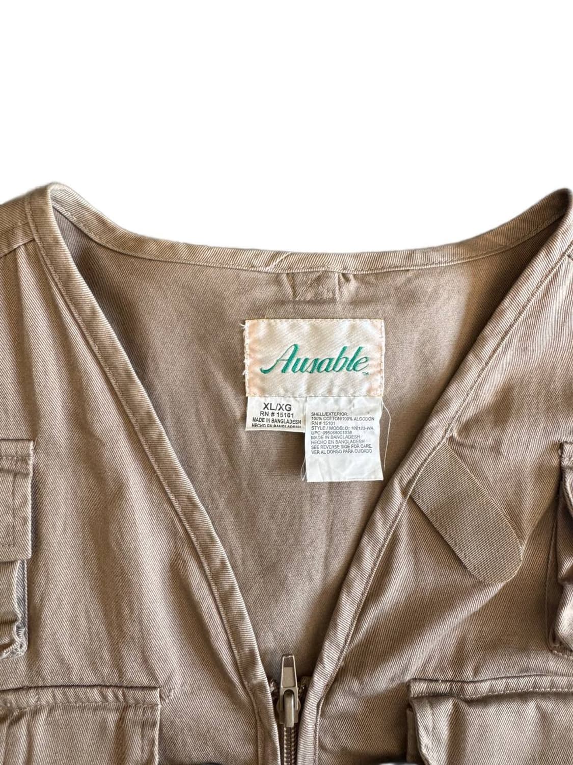 빈티지 피싱 베스트 상품이미지4