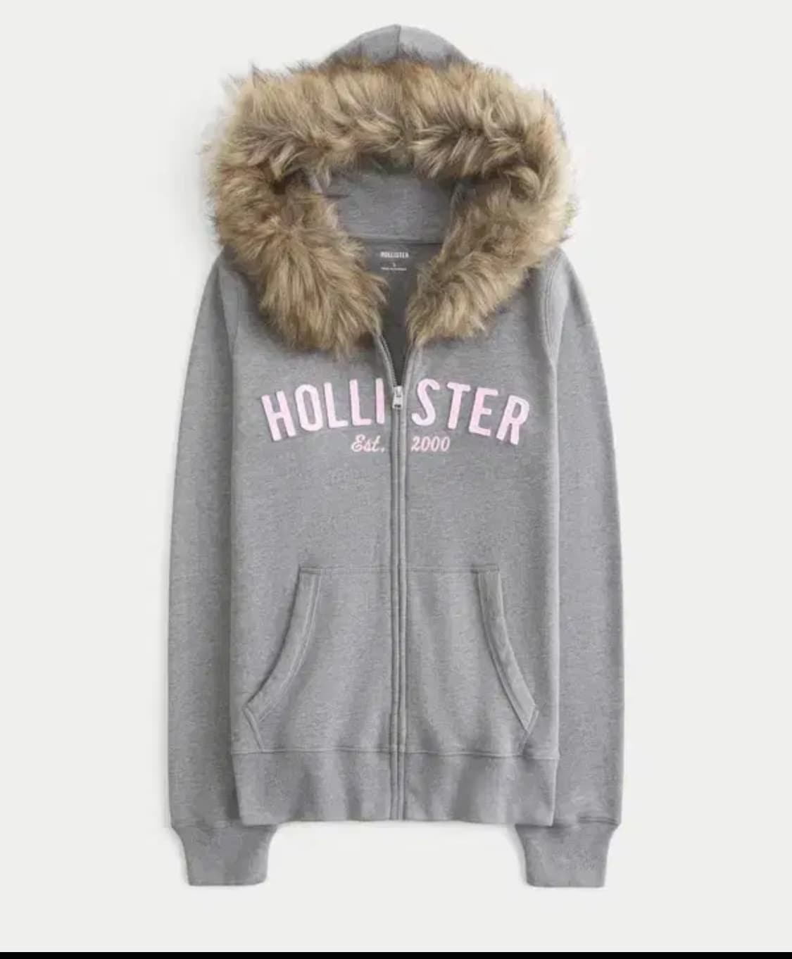 홀리스터 딱붙핏 후드집업 xxs 상품이미지1