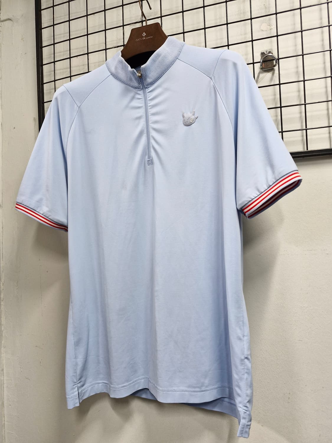 100L 왁 WAAC 기능성 반집업 반팔티. 상품이미지3