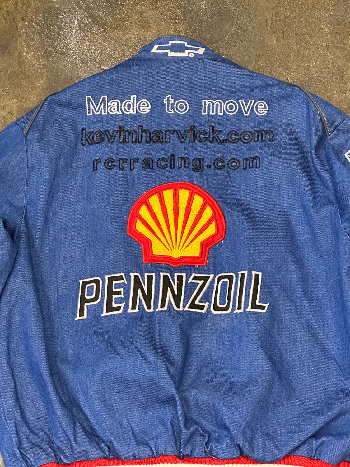 빈티지 레이싱 쉘/페놀 자켓 L 상품이미지8