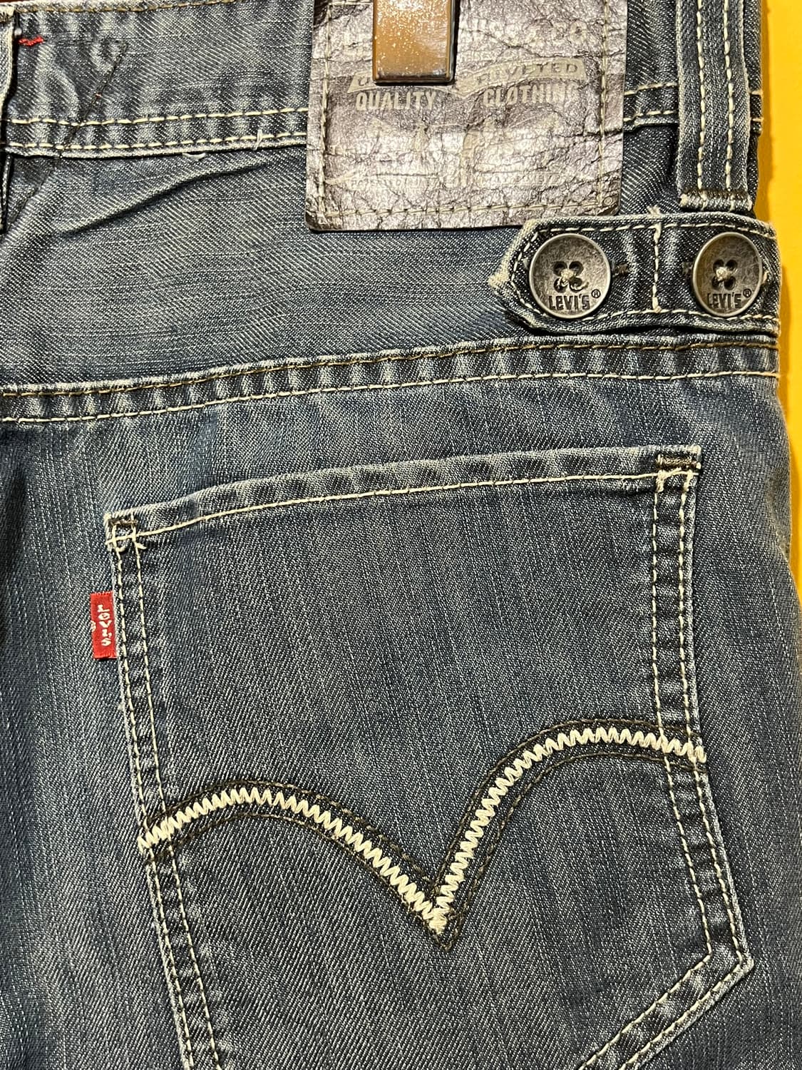 [34x30] 리바이스 511 슬림 핏 데님 팬츠 인디고 청바지 상품이미지7