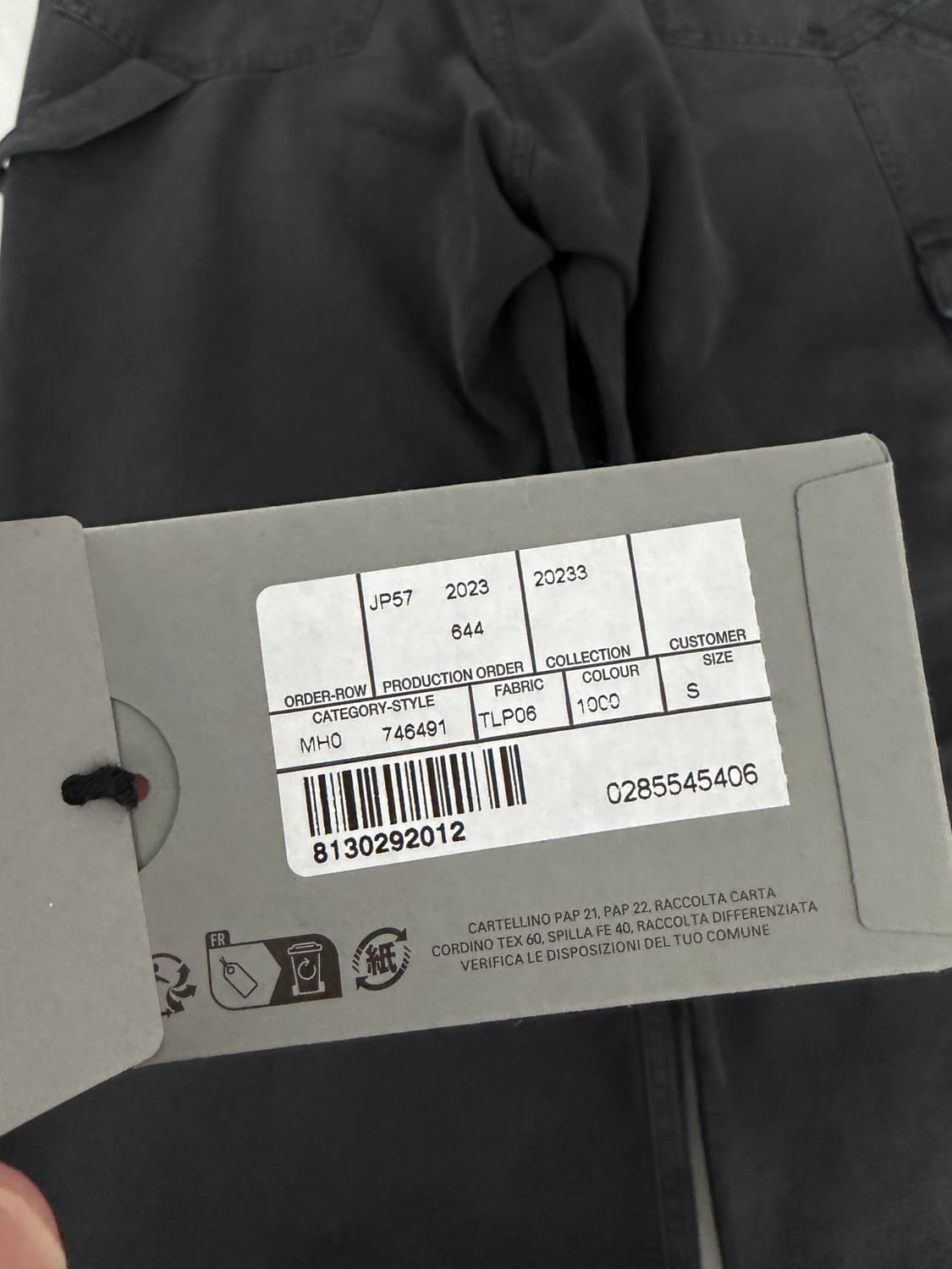 발렌시아가 스케이터 크롭 카펜터 워크팬츠 S 상품이미지7