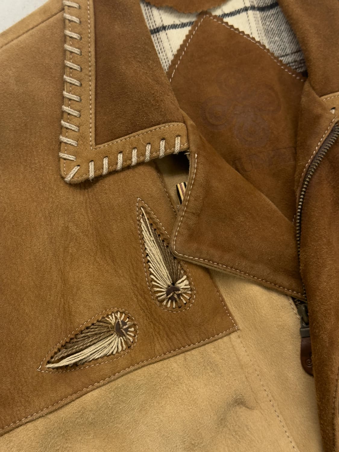 MUNPER 스웨이드 웨스턴 레더 자켓 상품이미지4