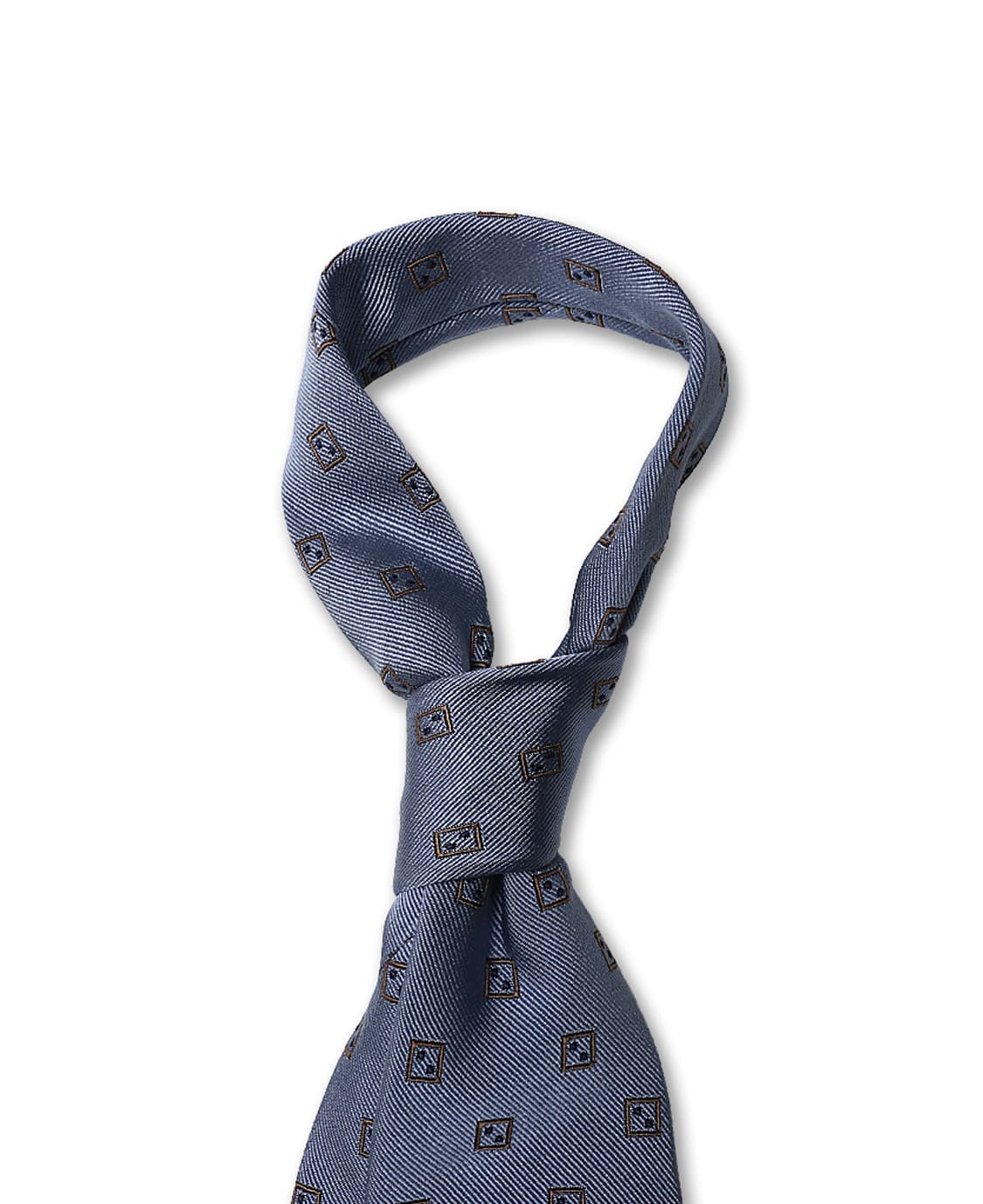 드레익스 [Drake's] 페이드 네이비 도트 스퀘어 패턴 타이 상품이미지2