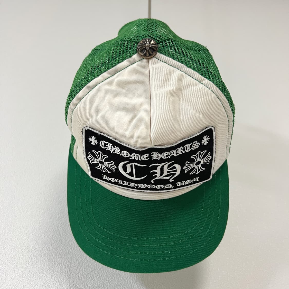 크롬하츠 CH 할리우드 메쉬 트러커캡 그린 상품이미지3