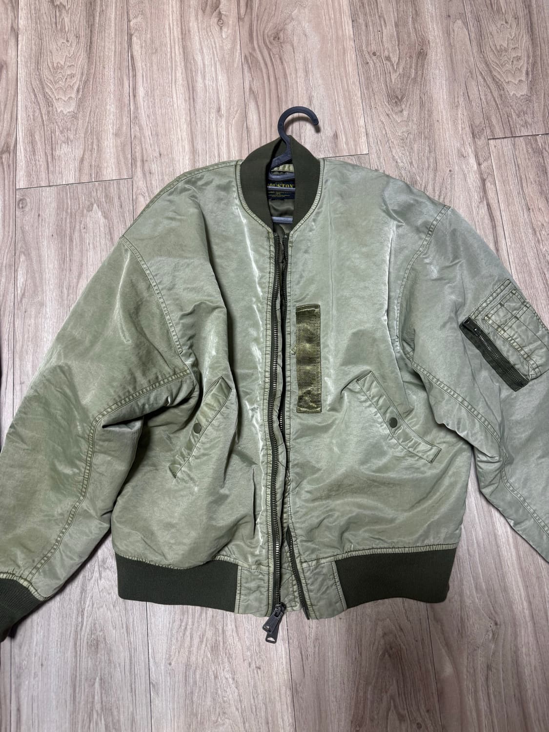 휴스턴 피그먼트다잉 ma1 올리브 상품이미지1