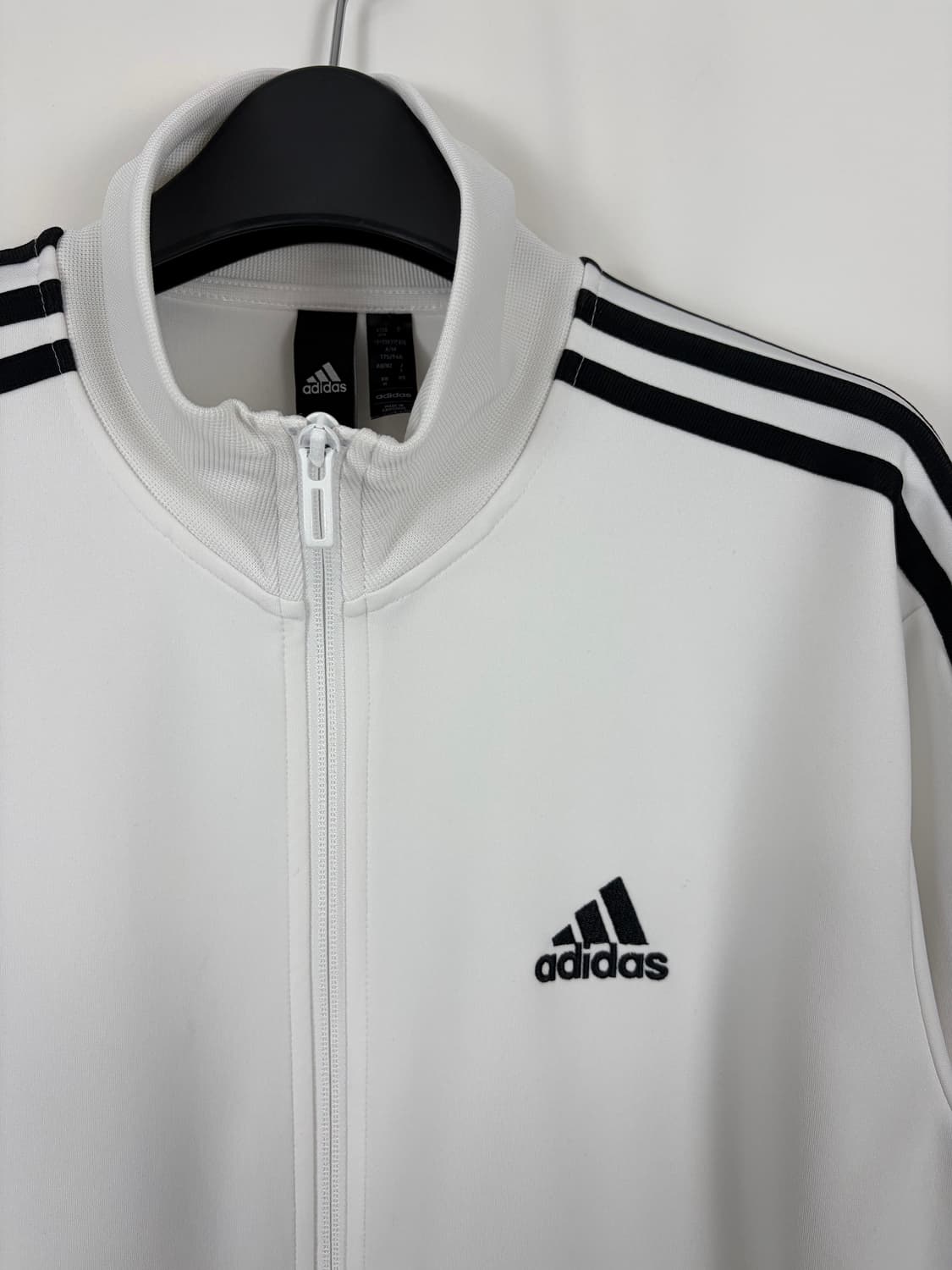 a87) 아디다스 화이트 트랙탑 져지 자켓 상품이미지2