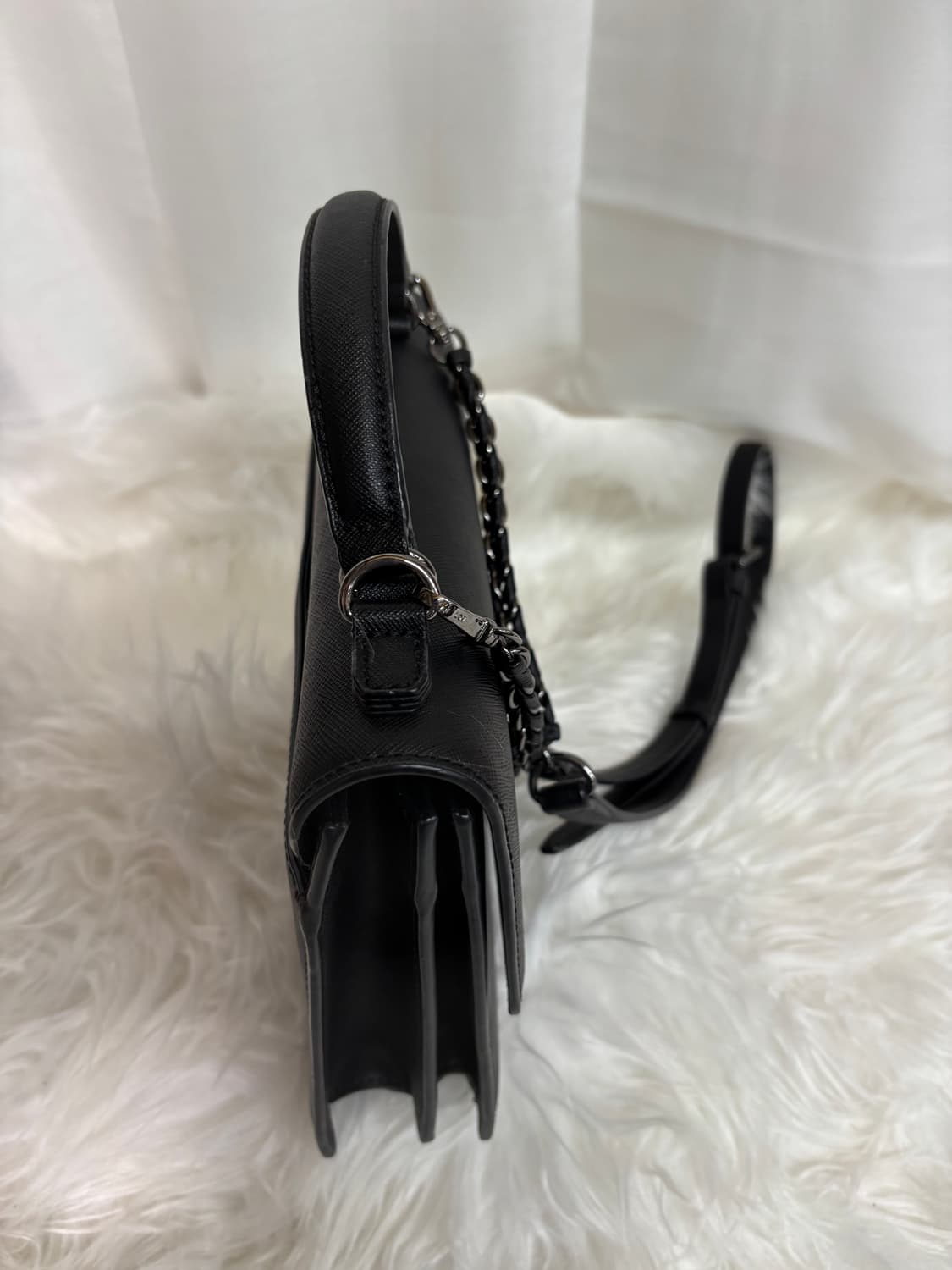 러브캣(LOVCAT)베이직 46 사피아노 소가죽 토트백 크로스백 상품이미지3