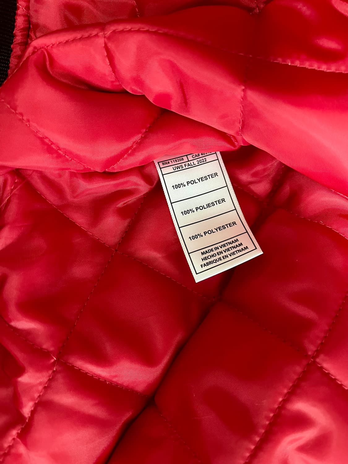 미첼앤네스 NBA 시카고 불스 챔피언스 바시티 새틴 자켓 L 상품이미지10