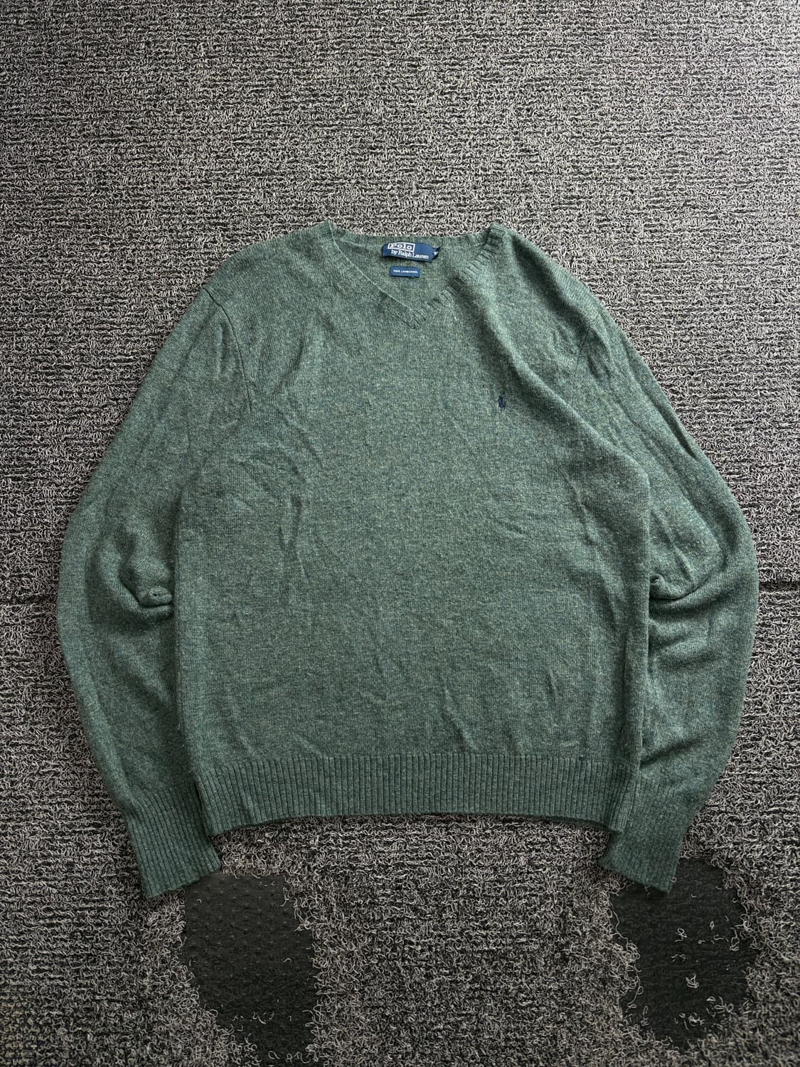 폴로 랄프로렌 포니로고 램스울 브이넥 니트 3946 상품이미지2