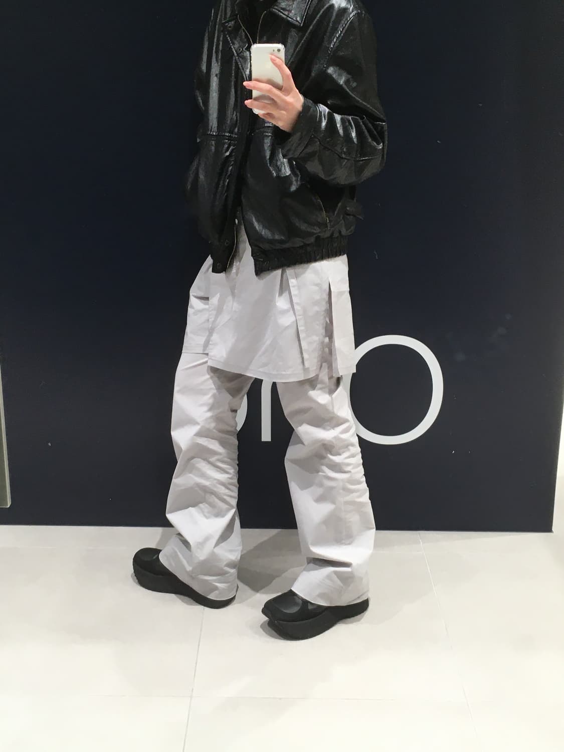 로우클래식 뉴 레이어드 랩스커트팬츠 상품이미지2