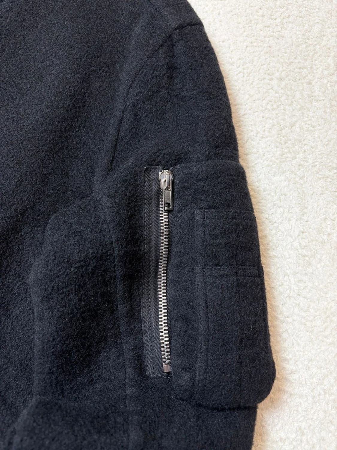 릭오웬스 17FW 캐시미어 블루종 자켓 PN6618 상품이미지5