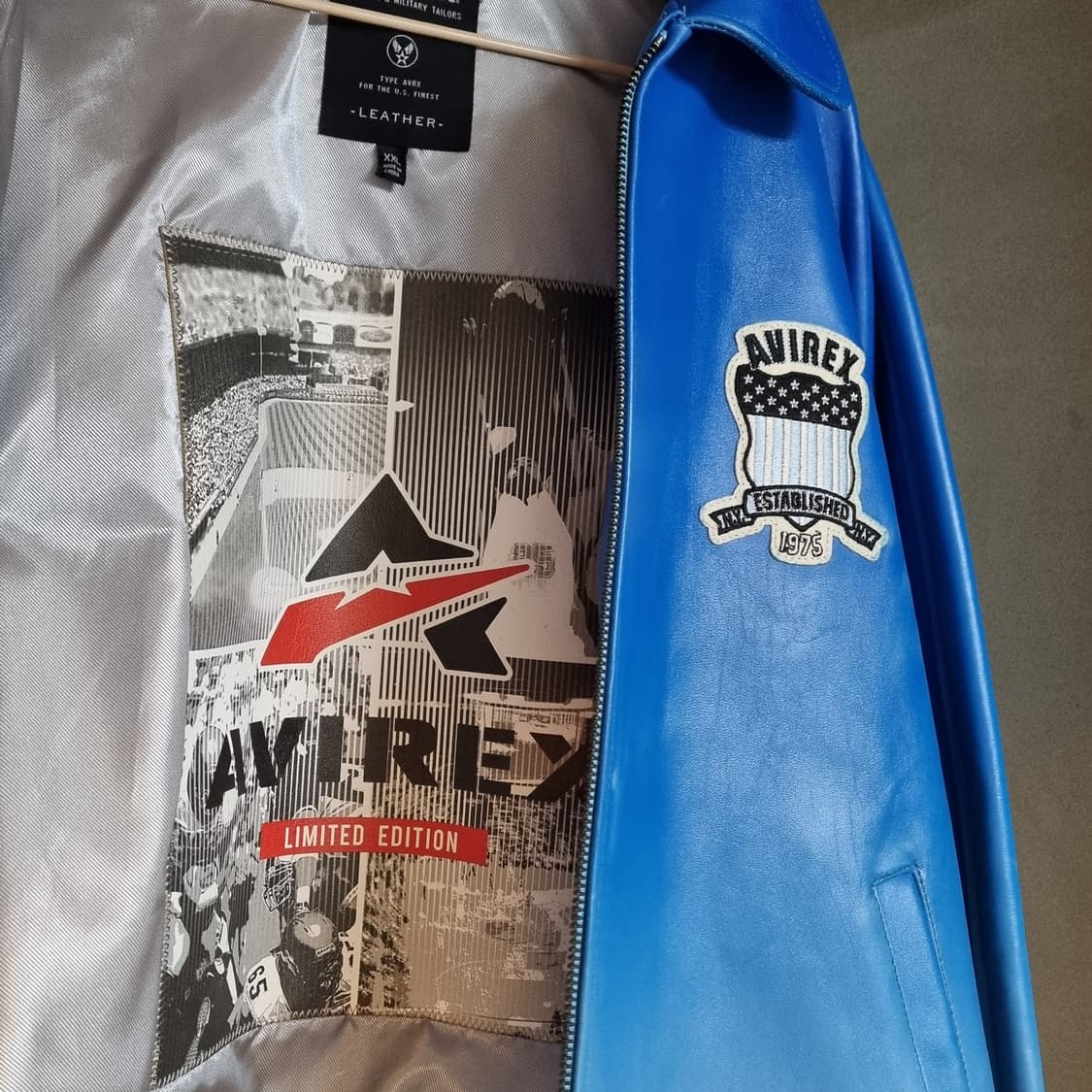 아비렉스 레더자켓 새상품 판매합니다  상품이미지7