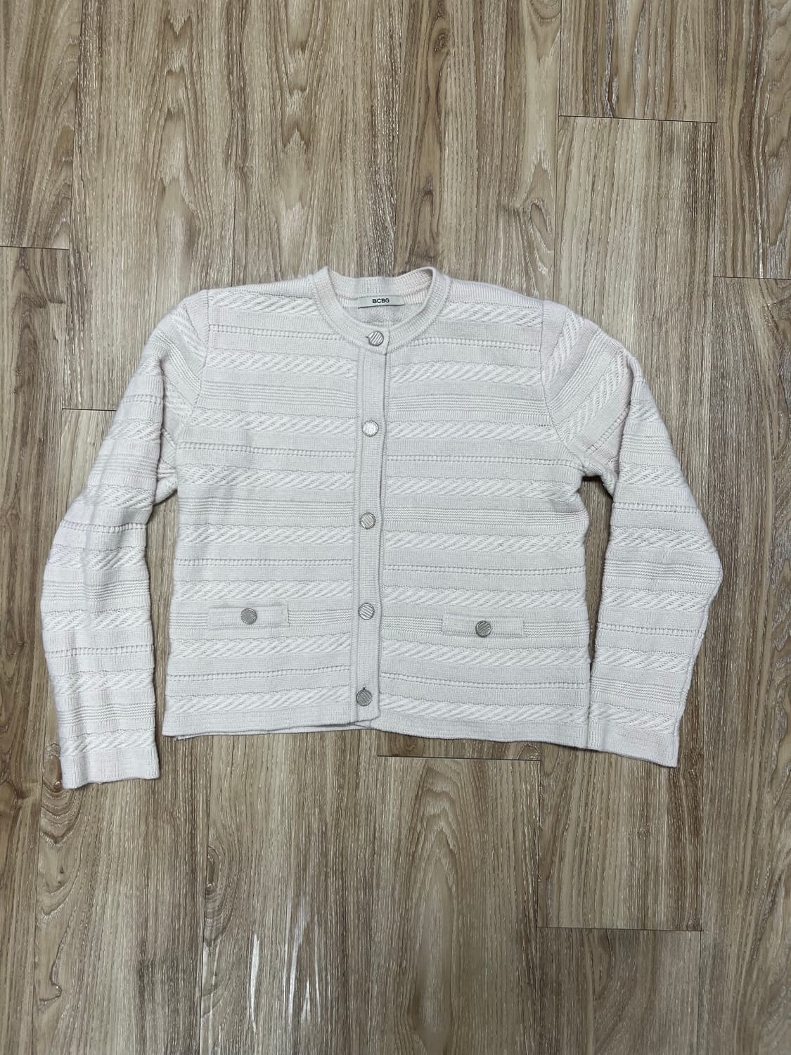 BCBG 케이블 가디건 상품이미지1