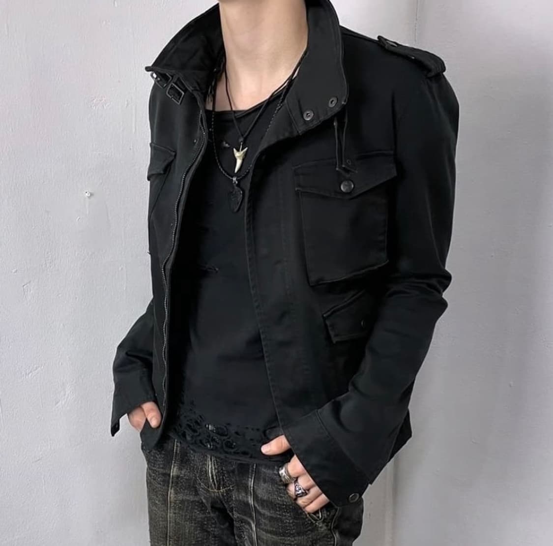 바이커 자켓 상품이미지2