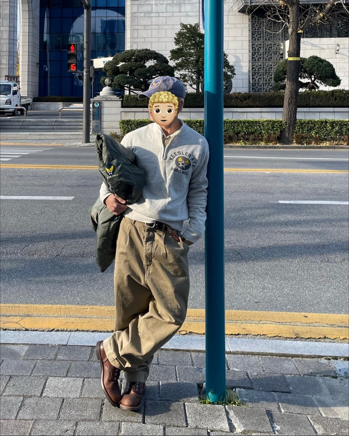 웨어하우스 더블웍스 쿼터집업 스웻셔츠 상품이미지5