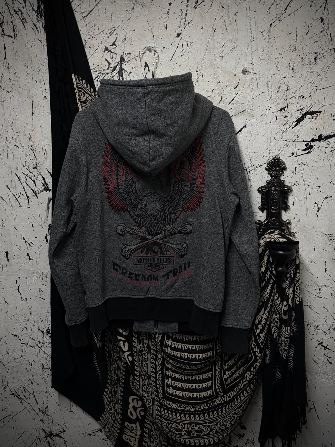 Venson hooded zip-up 상품이미지1