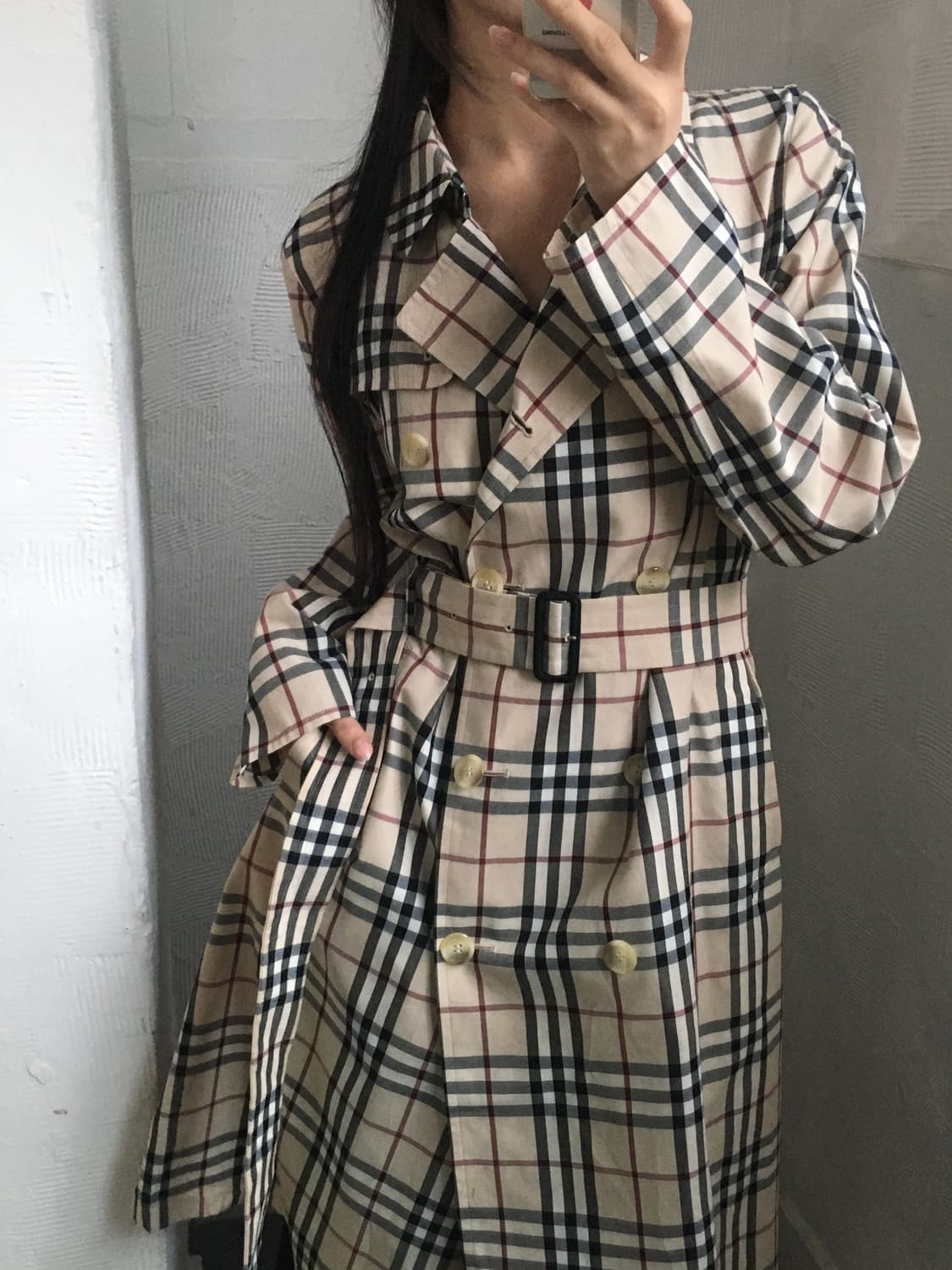 Burberry 버버리 노바체크 트렌치 코트   상품이미지2