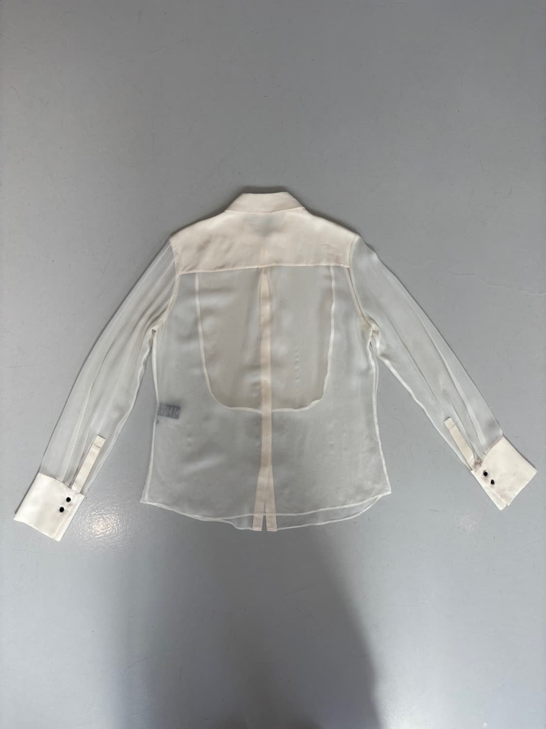 Elizabeth And James Sheer Silk Blouse 상품이미지5