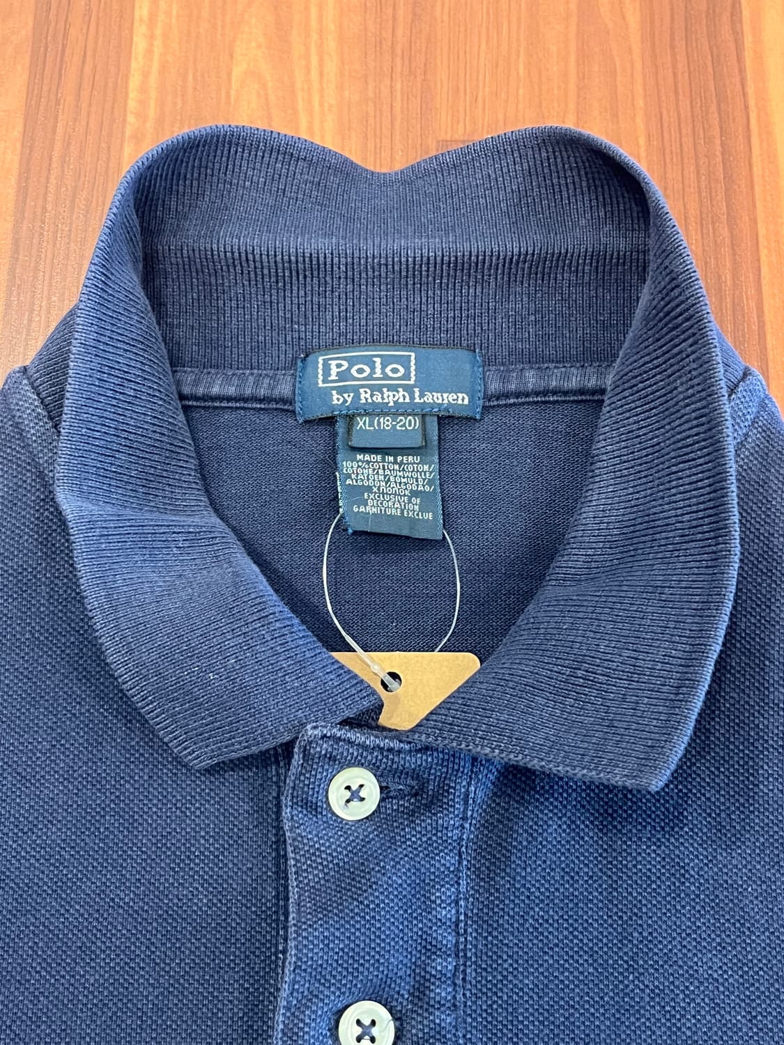 Polo RL 폴로 랄프로렌 카라티 pk 반팔 티셔츠 (navy) 상품이미지6