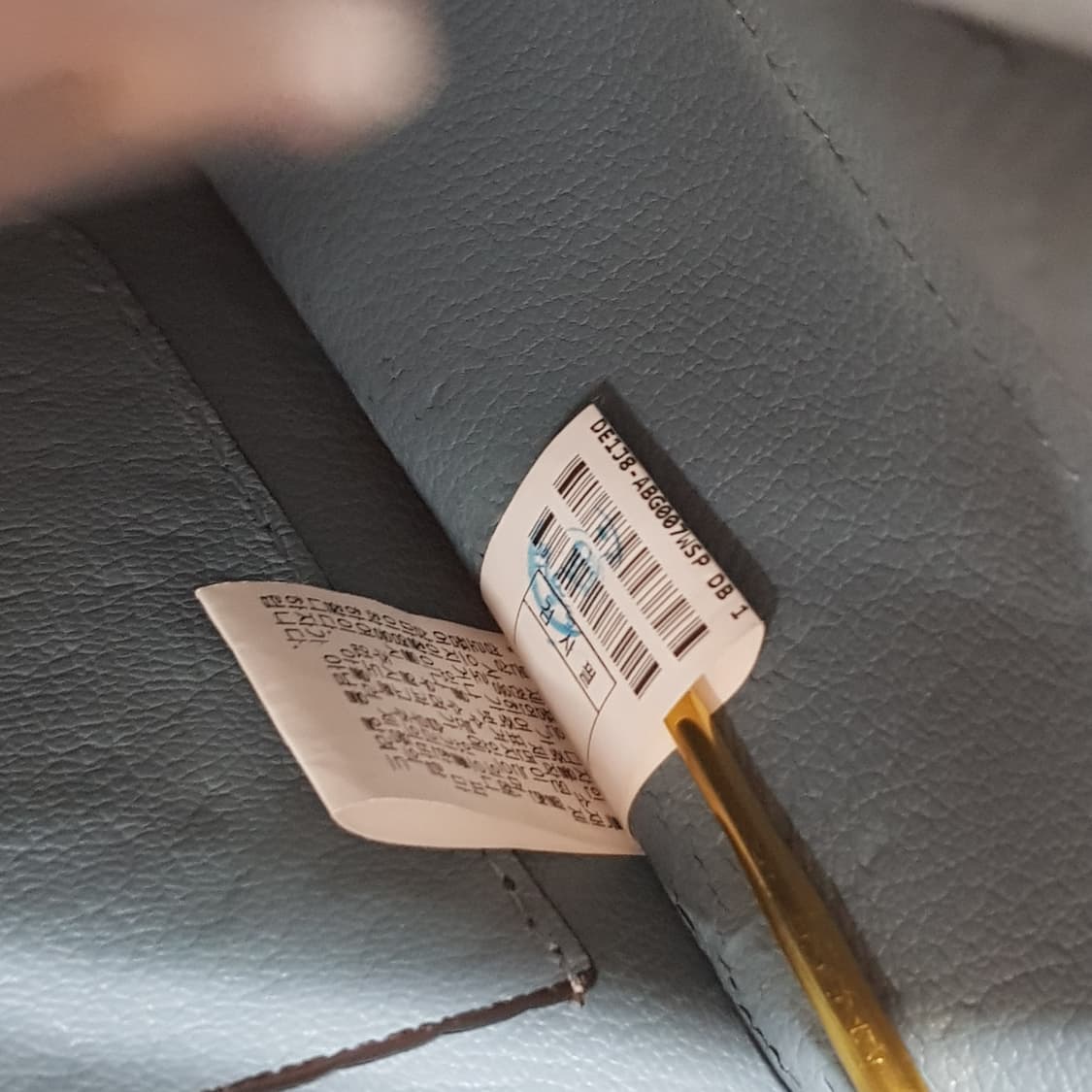 한섬 DECKE 덱케 클레프 크로커 토트백 상품이미지8