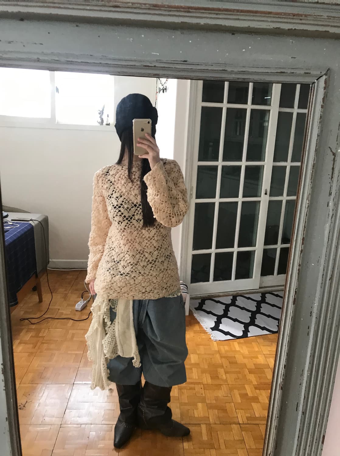  vintage net knit 상품이미지3