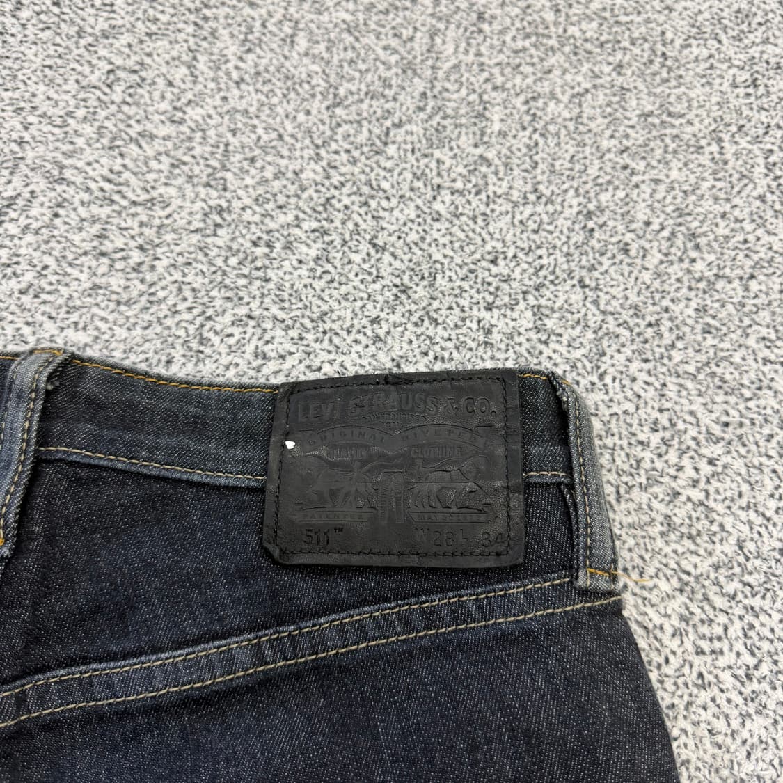 W28L34 리바이스 511 데님팬츠 0128H2 상품이미지3