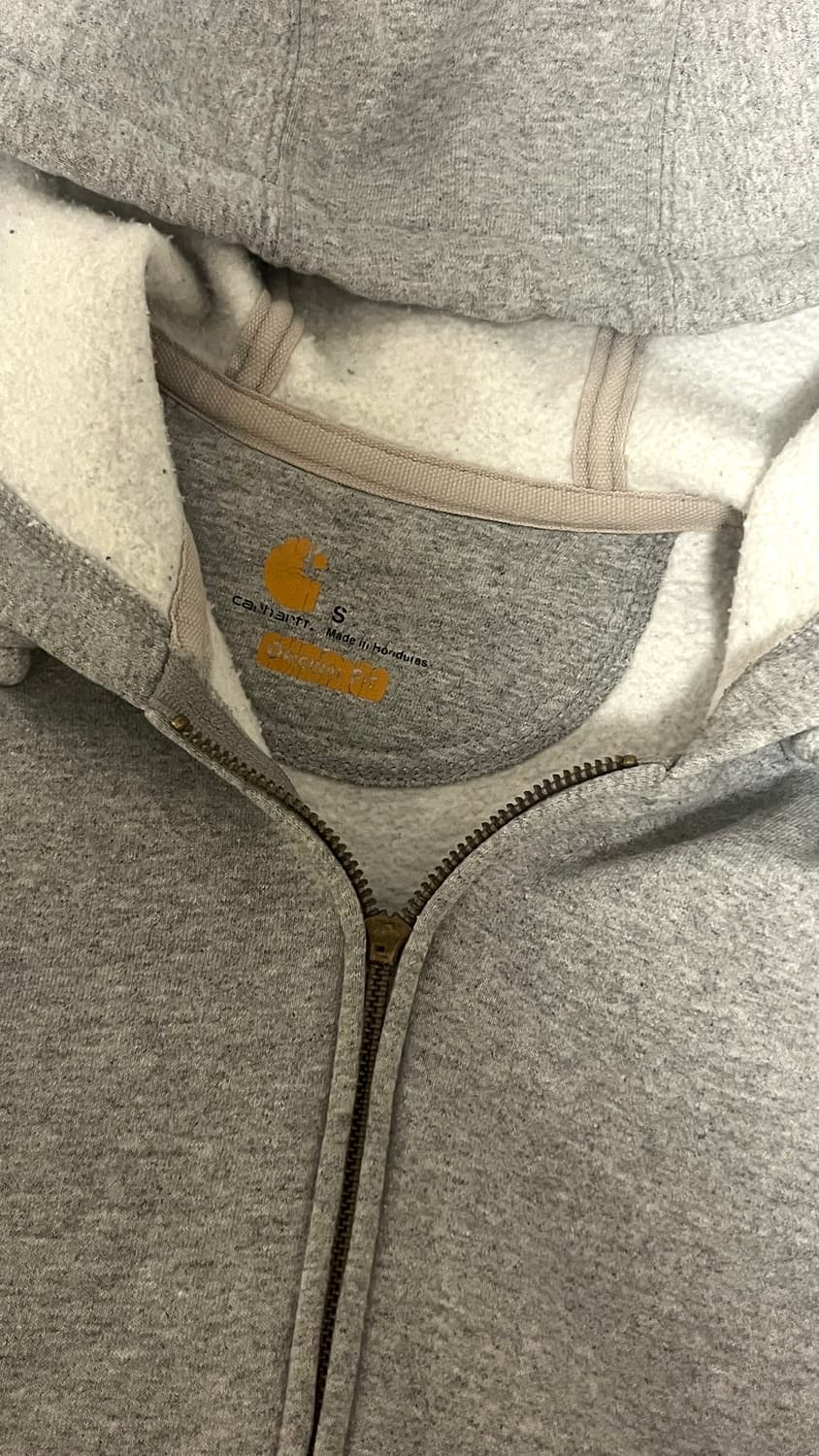 칼하트 그레이 후드집업 상품이미지4