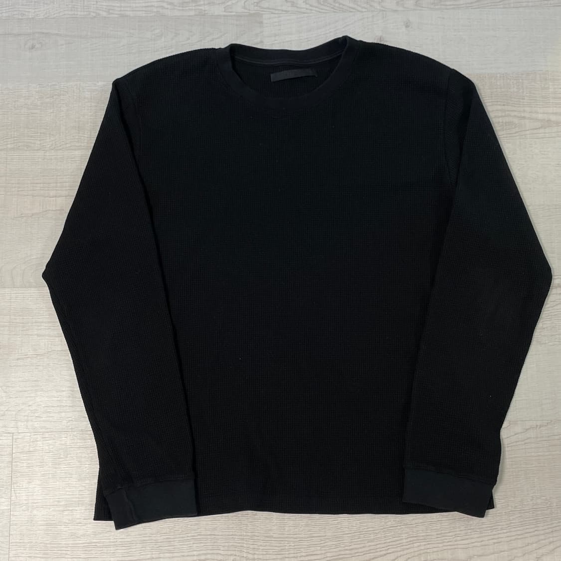 Htae thermal Raven black soft 긴팔티 상품이미지1
