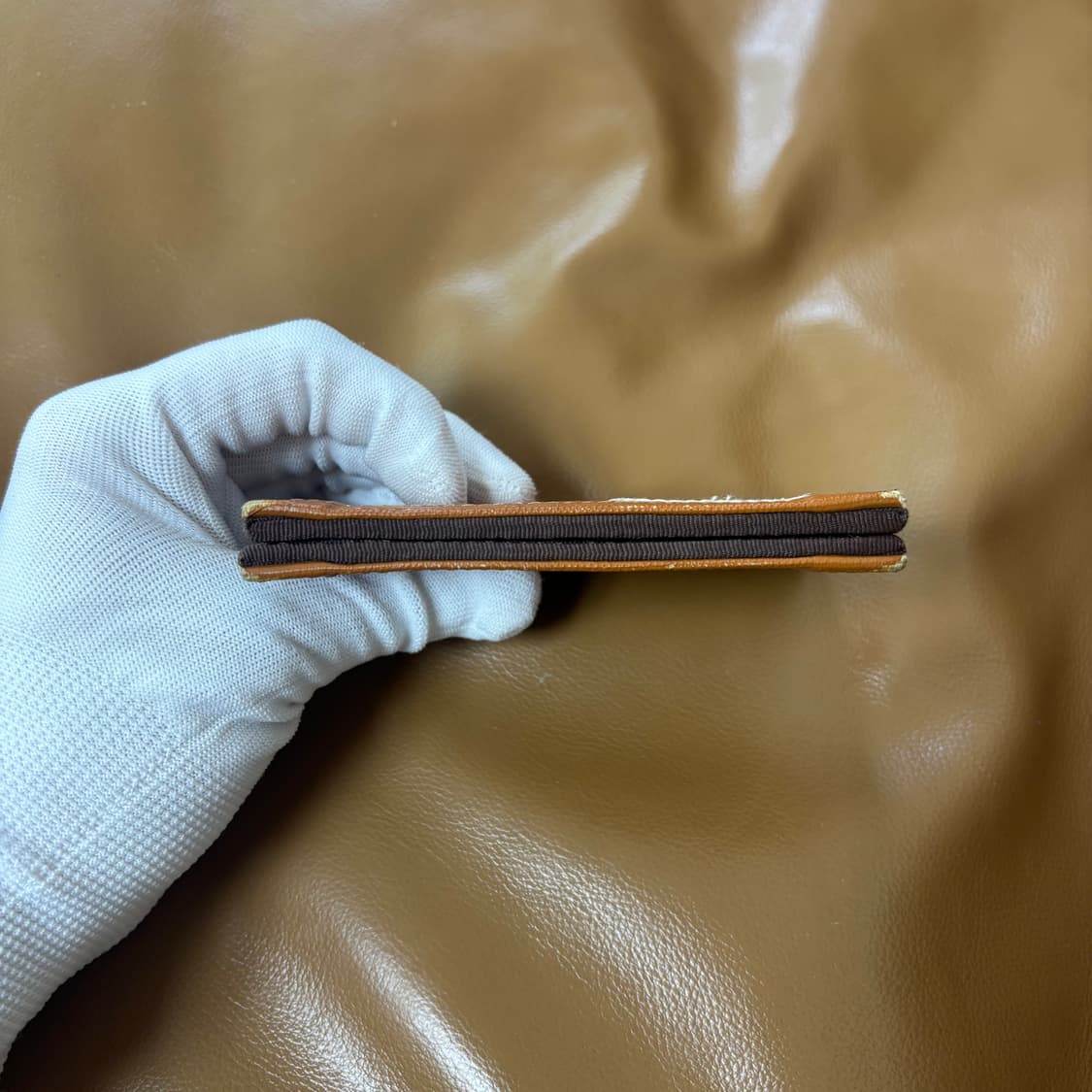 PORTER 포터 덕 카드 케이스 지갑 월렛 카멜 상품이미지8