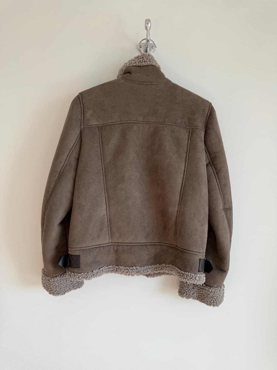 자라(ZARA) trf 에코 스웨이드 무스탕 상품이미지4