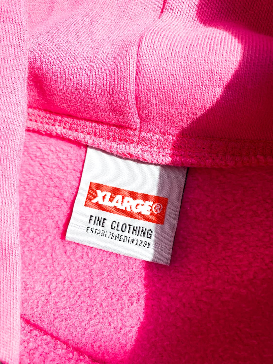 100 엑스라지 핑크 빈티지 후드티  상품이미지5