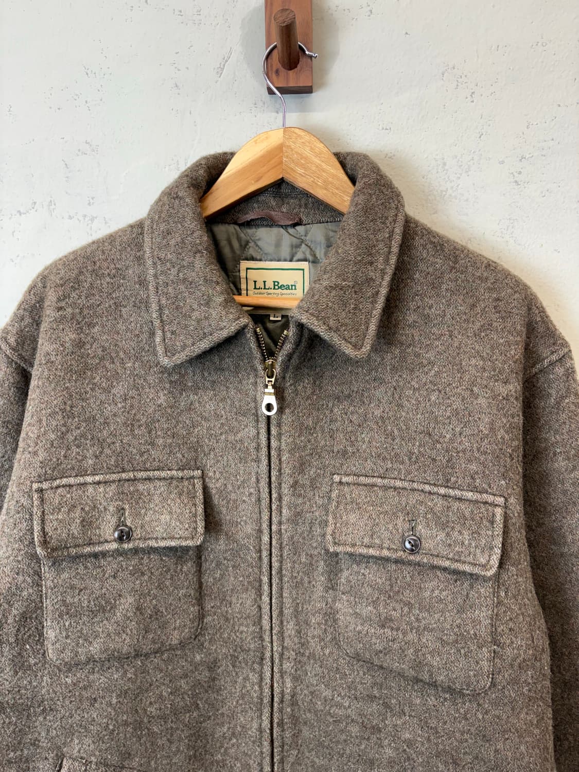 엘엘빈 90s 빈티지 울 자켓 상품이미지5