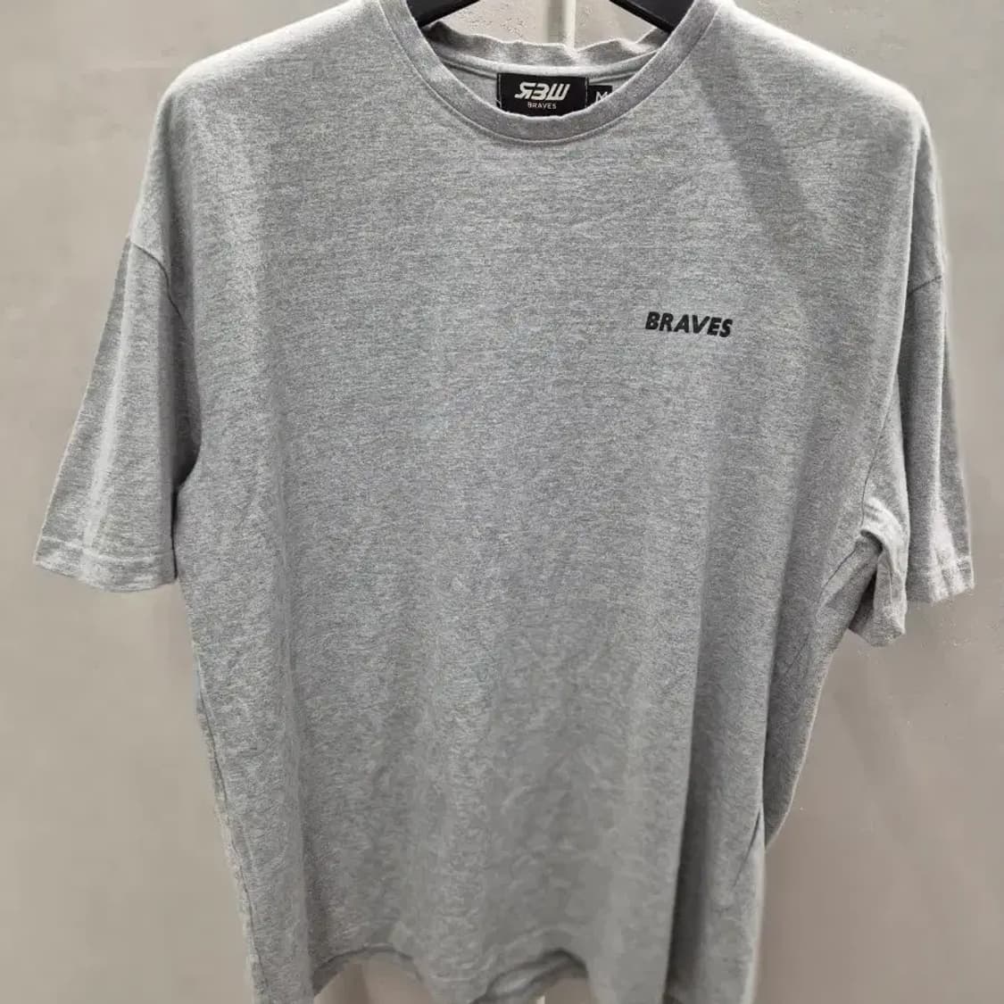 RBW 브레이브스 그레이 반팔티 M 상품이미지2
