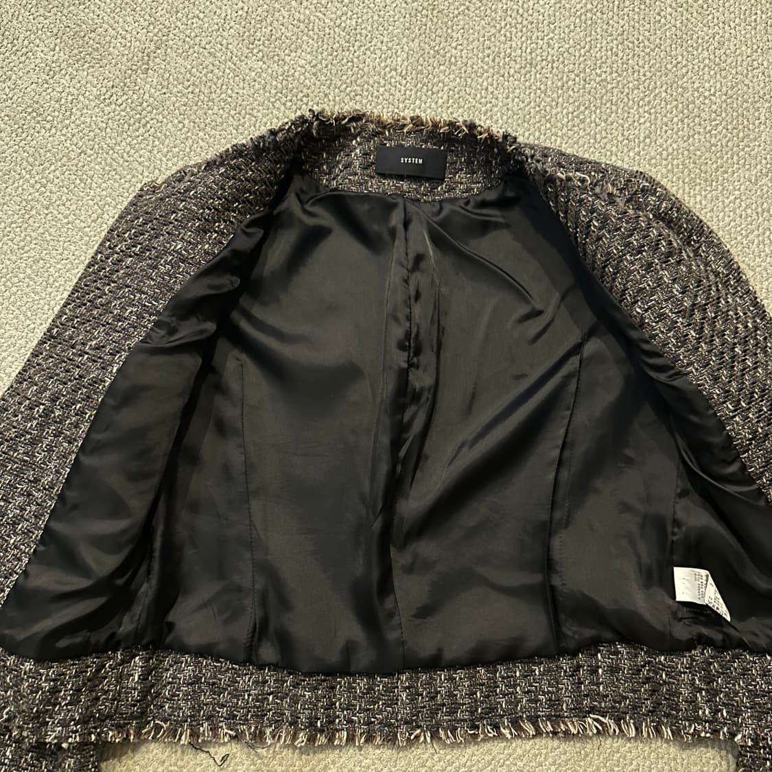 SYSTEM 트위드 자켓 (Italy Fabric) 상품이미지9