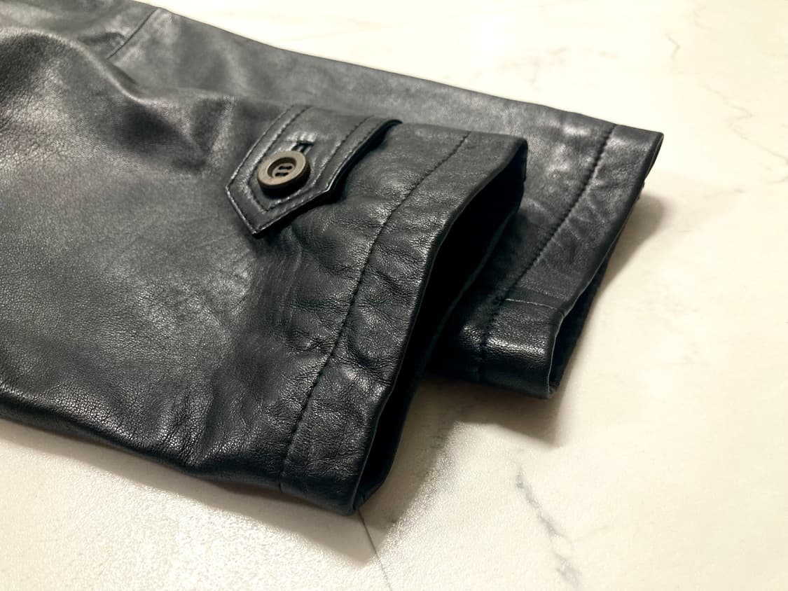 (거의 새것)윈드아머 양가죽 레더 코트 자켓 105-110 상품이미지7