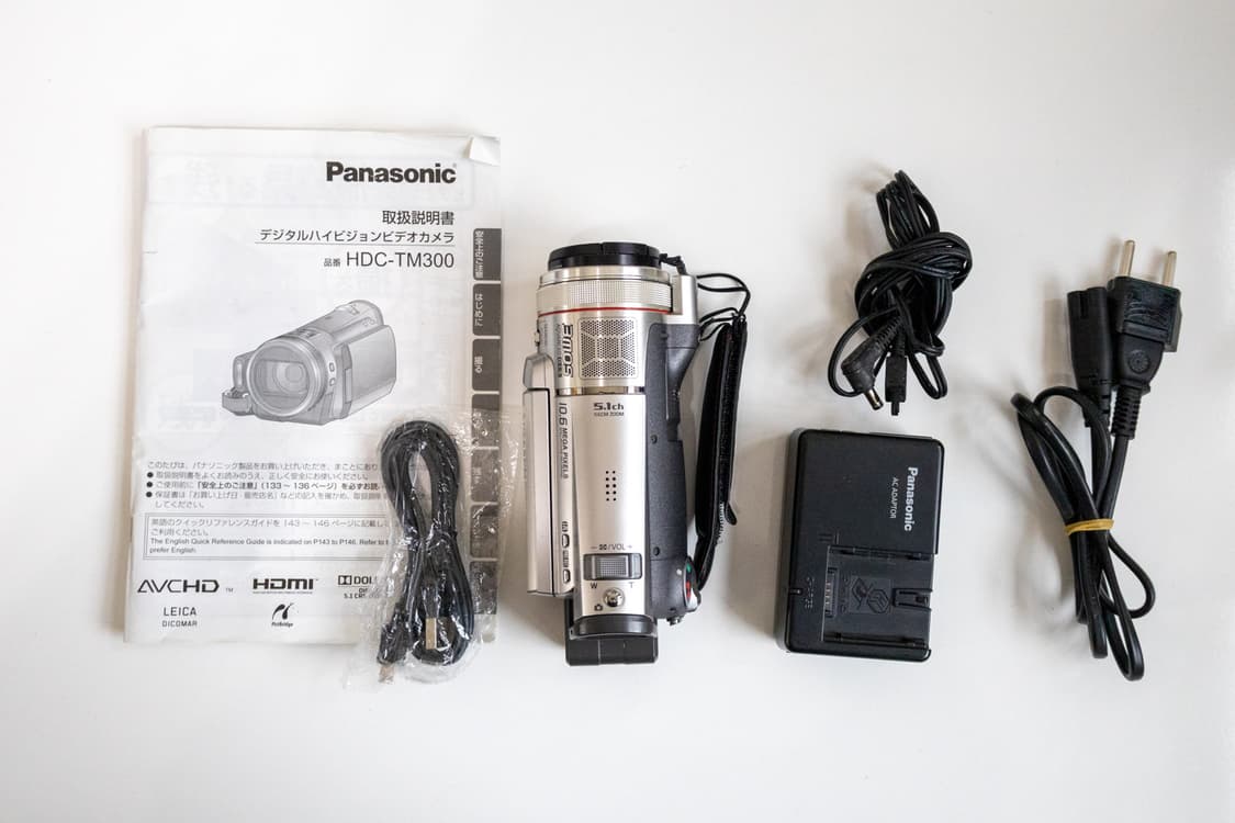 Panasonic HDC-TM300 / 빈티지 디지털 캠코더  상품이미지9
