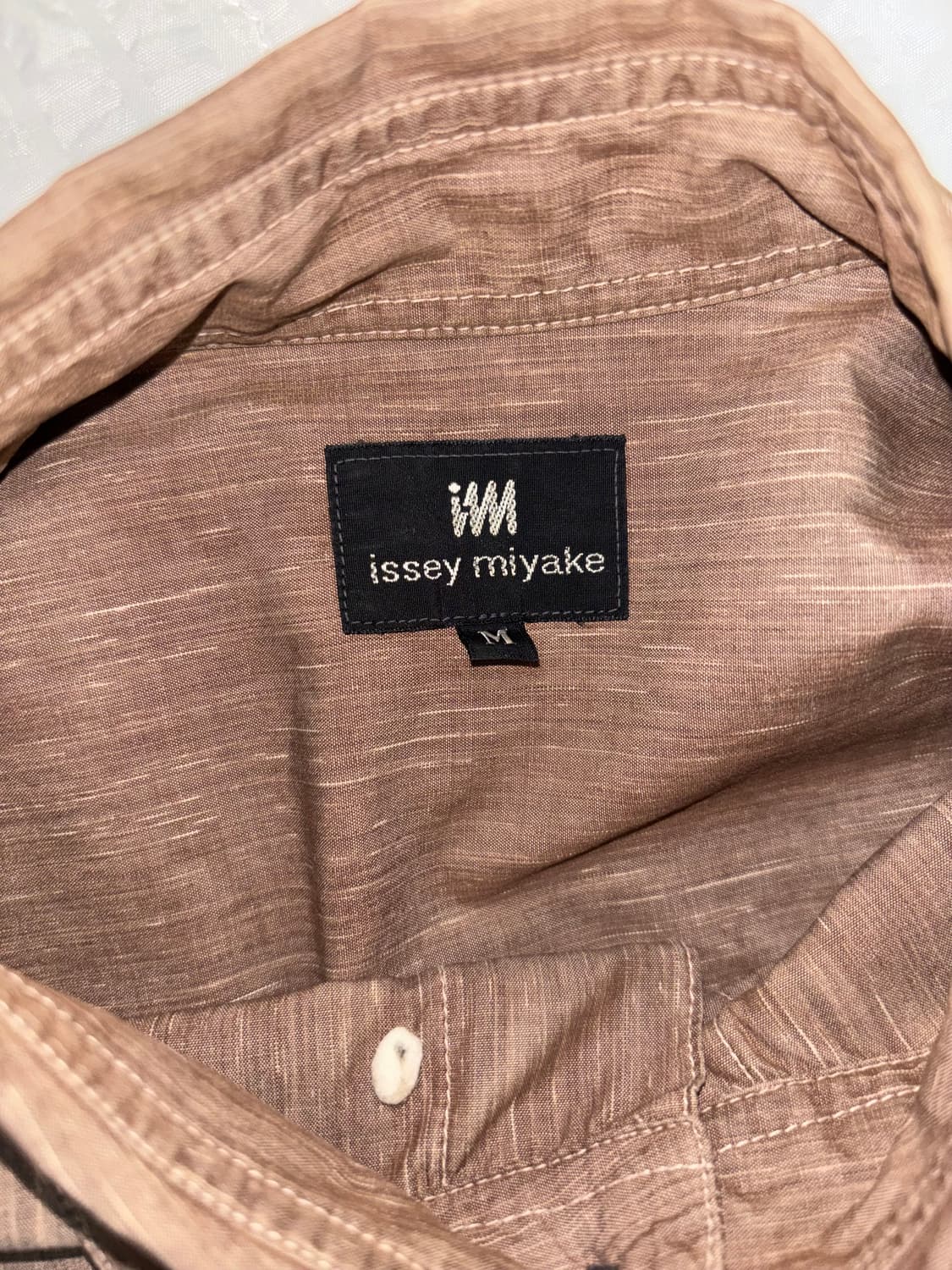 이세이 미야케 브라운 셔츠 상품이미지5