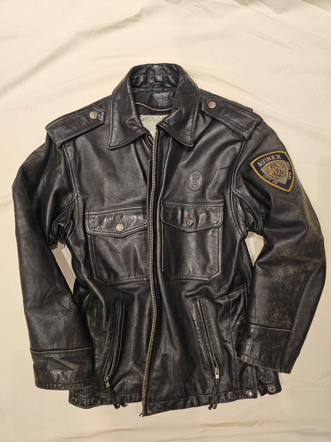 GAP 스웨이드 레더 자켓  (S) /AVIREX 가죽자켓 상품이미지9