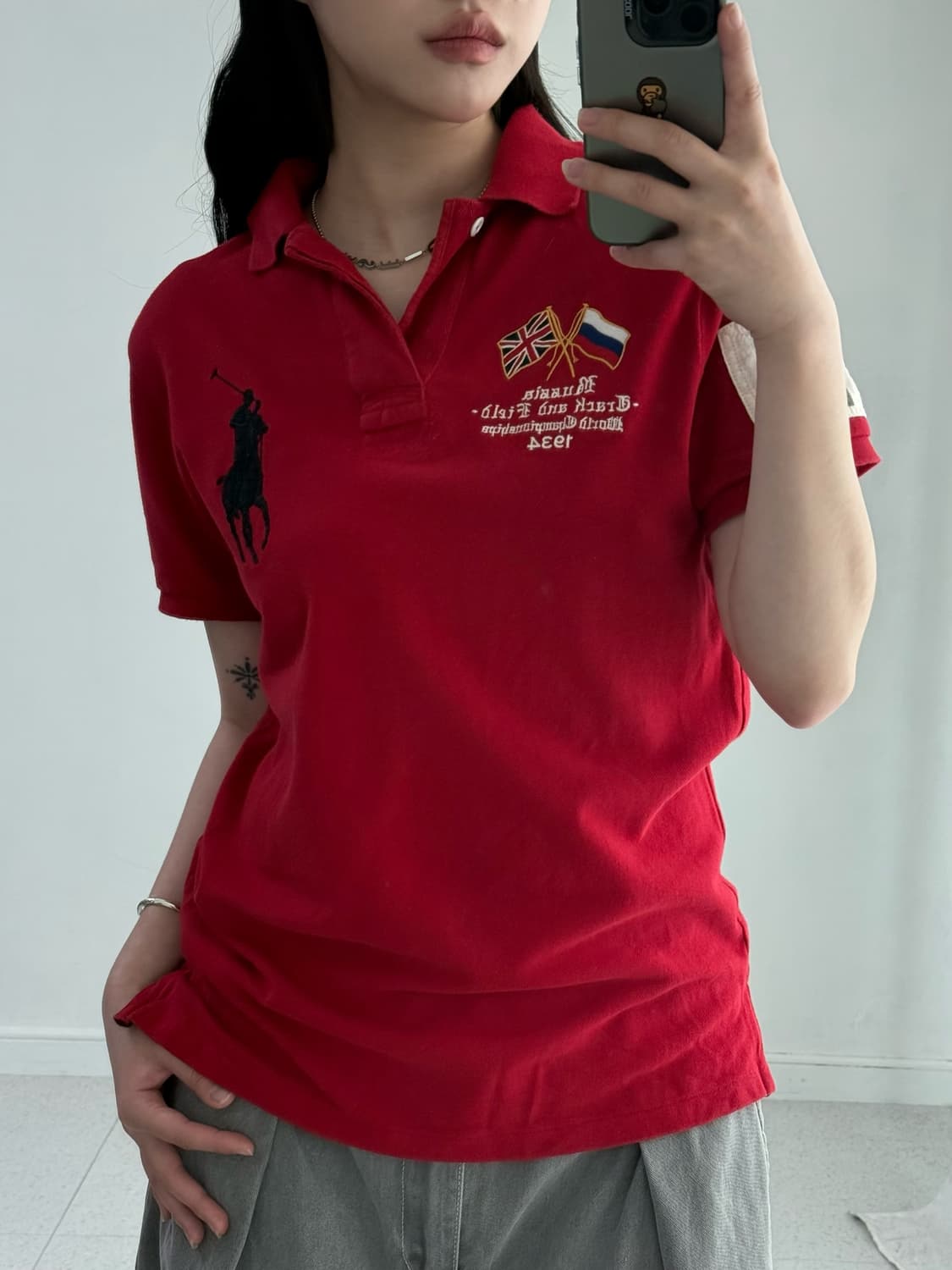 폴로 빅포니 치프키프 러시아 반팔 상품이미지1