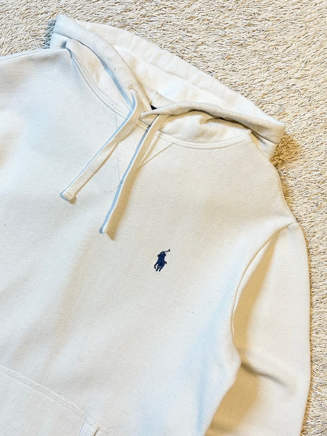 폴로 랄프로렌 신형 네이비포니 후드티 화이트 상품이미지2