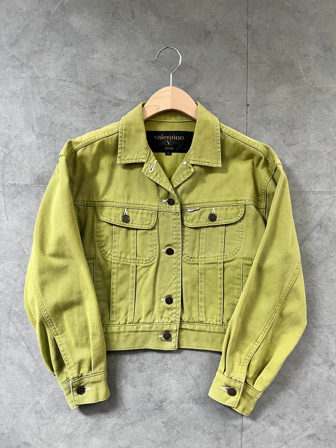 Valentino Jeans 발렌티노 진스 그린 데님 셋업 상품이미지6