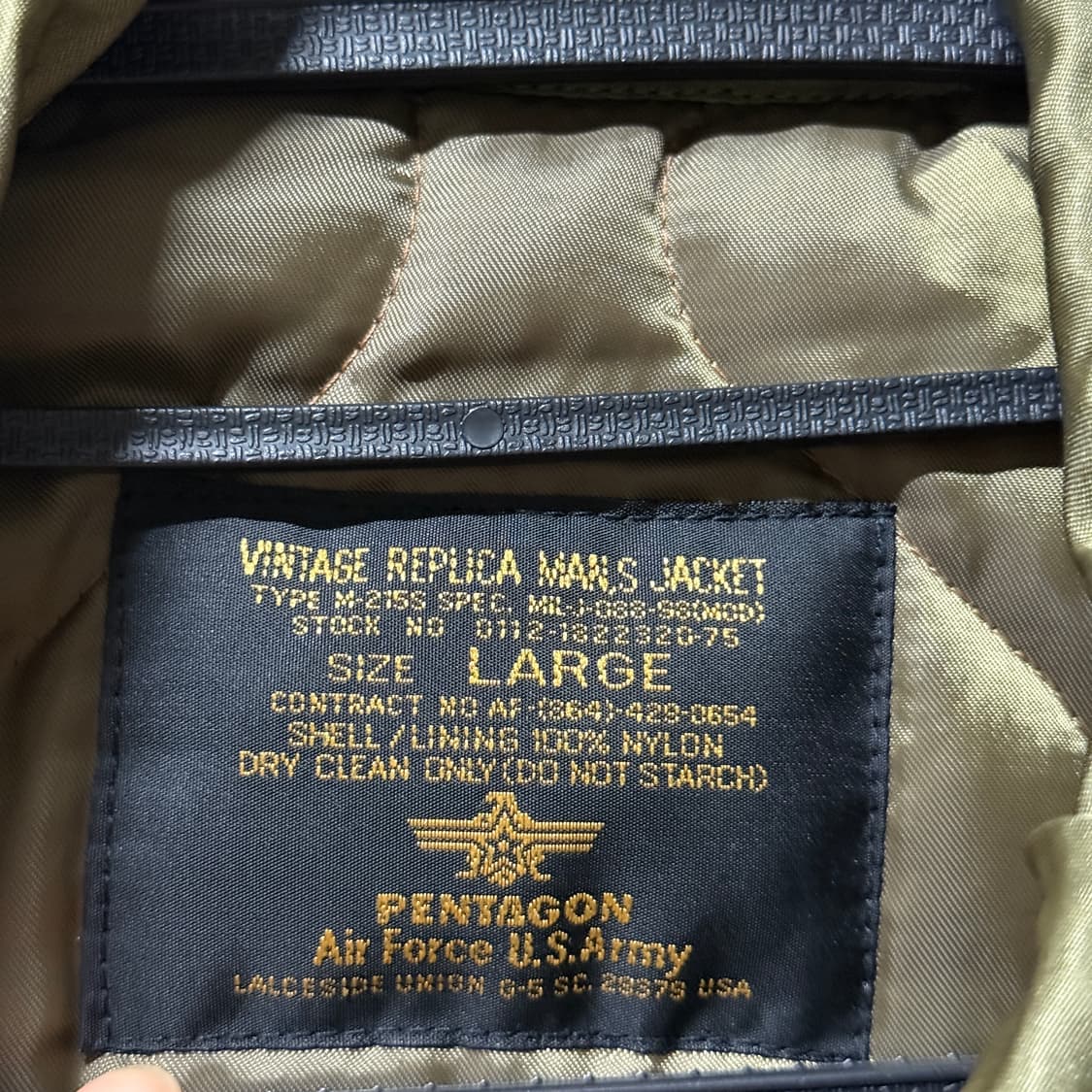 Pentagon US Air Force cwu-45p 플라이트 자켓 상품이미지6